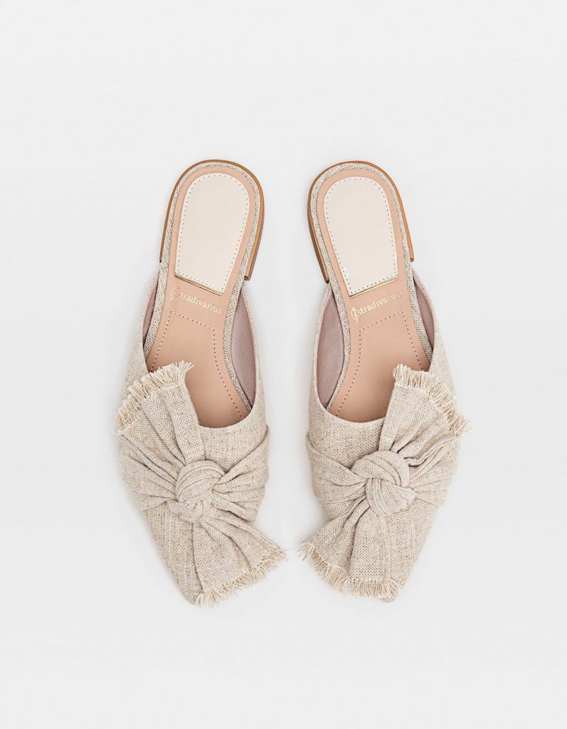 raffia cipő - stradivarius