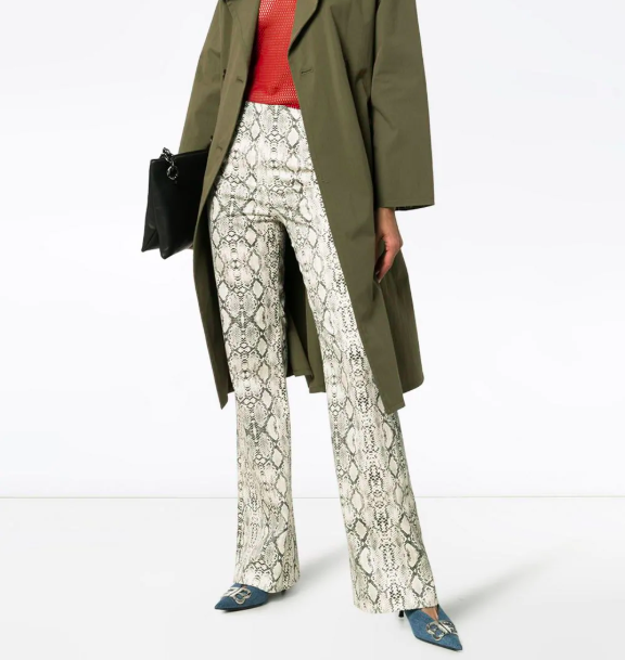 kígyómintás nadrág