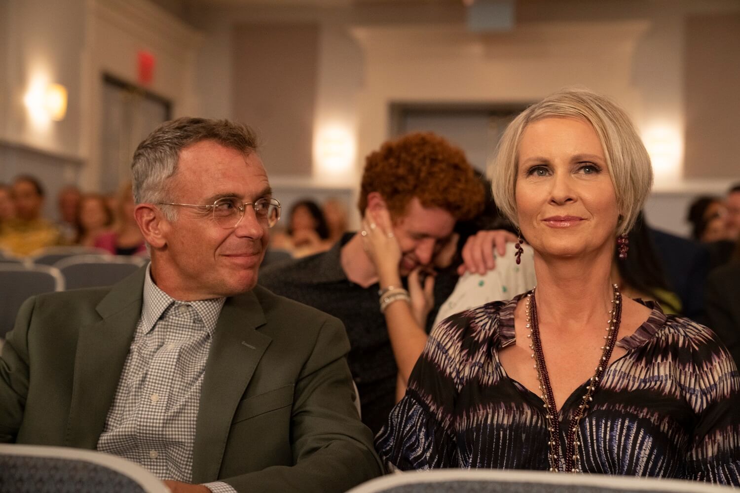 Miranda Hobbes, azaz Cynthia Nixon és Steve Brady, azaz David Eigenberg