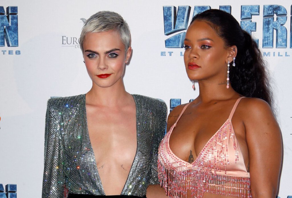Riri és Cara Delevigne
