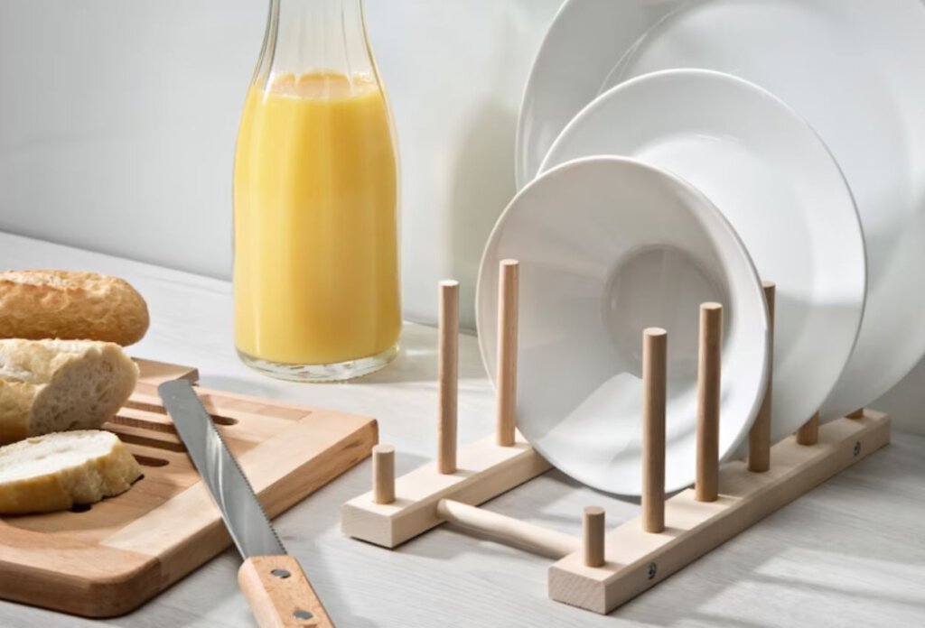 konyhai rendszerezés tányértartó