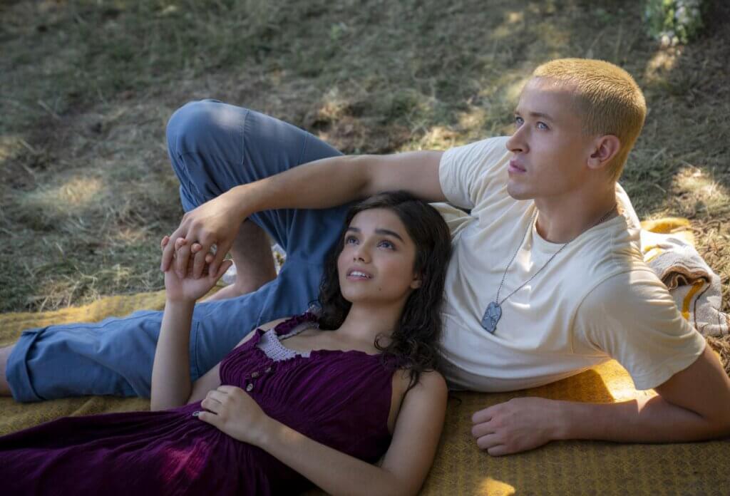 Rachel Zegler and Tom Blyth