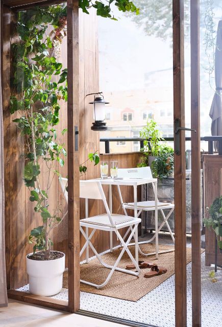 erkély terasz kerti bútor IKEA