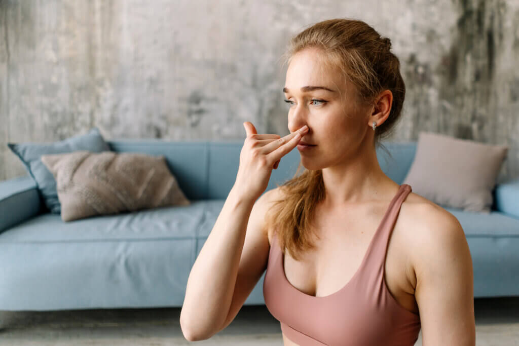 váltott orrlyukú légzés